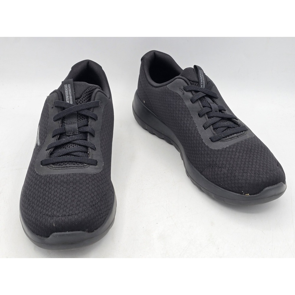 Skechers Go Walk Joy Womens Sz 8 Goga Mat Gen 5 - Black‎ Sneakers 124094 BBK